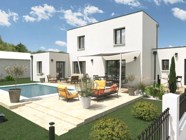 Belle villa contemporaine 