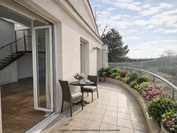 Saint-Cloud - Coteaux - Duplex - 4 chambres. 