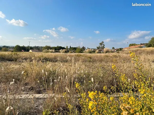 Terrain 412 m² Cazouls Les Beziers 