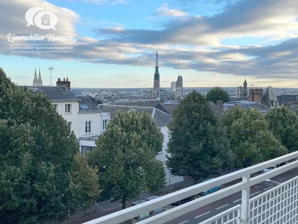 APPARTEMENT VUE CATHEDRALE A 5 MN A PIED DE LA GARE SNCF 
