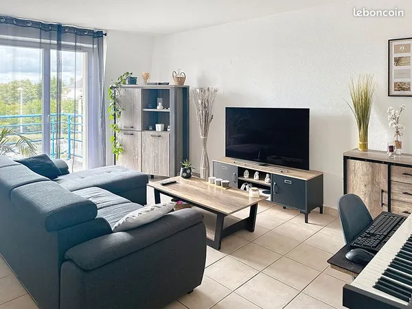 Appartement 3 pièces 61 m² 