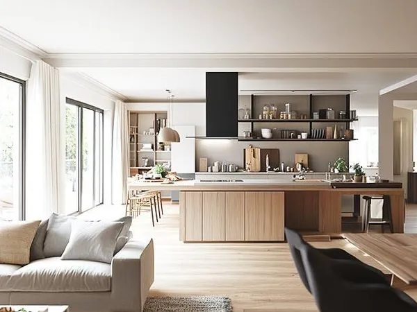 Appartement 3 pièces 53 m² 