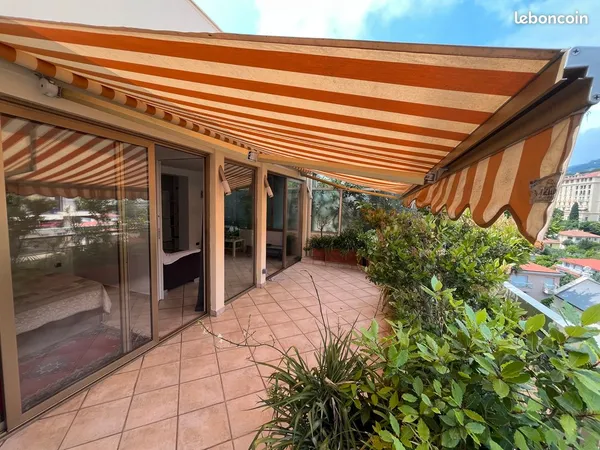 Deux pièces avec grande terrasse 