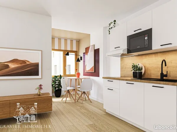 Appartement 1 pièce 21 m² 