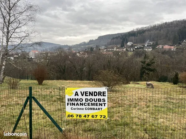 Terrain 900 m² Ornans 