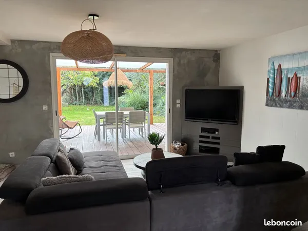 Location Bail mobilité - MAISON 4 pièces meublé - Jardin clos - Parking privé - Quartier Les 
