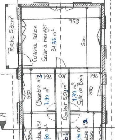 Maison 70m2 Montesquieu 
