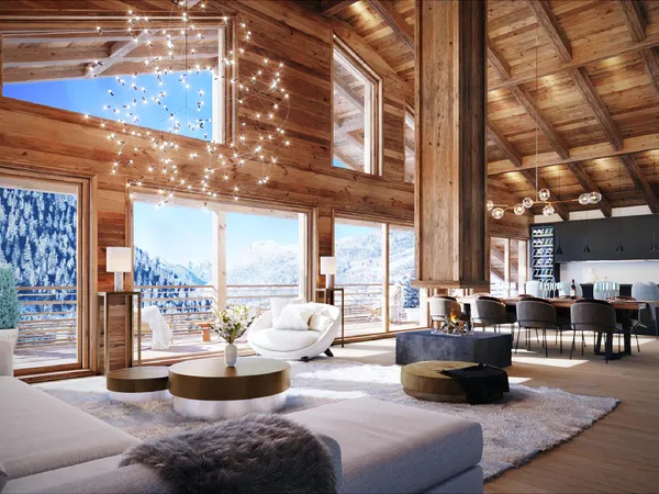 Everest - Penthouse, centre village, vue panoramique 