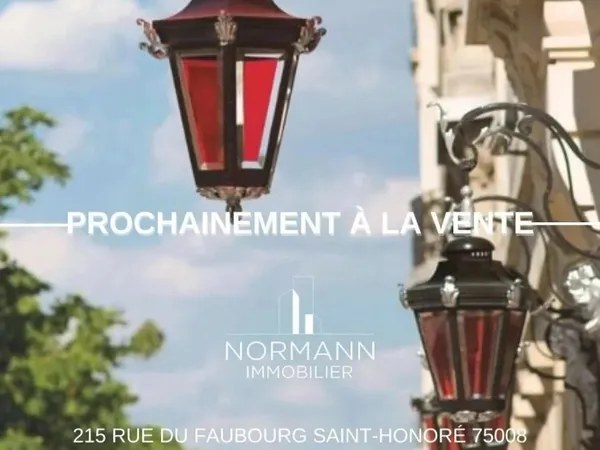 PARIS 8 - HOCHE / RUE DU FAUBOURG SAINT HONORE - 6 PIECES - 4 CH 