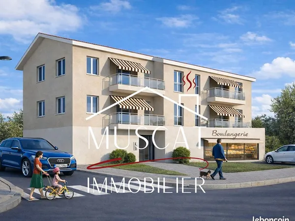 Appartement 2 pièces 44 m² 