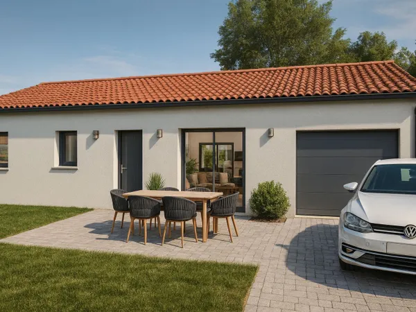 Maison 85 m² avec terrain à VITRAC (63) 
