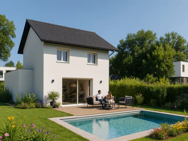 MAISON NEUVE + TERRAIN 