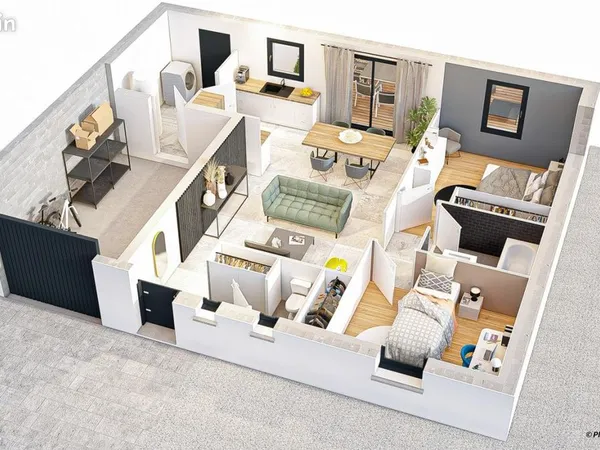 Maison 4 pièces 69 m² 