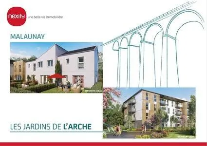Appartement 3 pièces 59 m² 