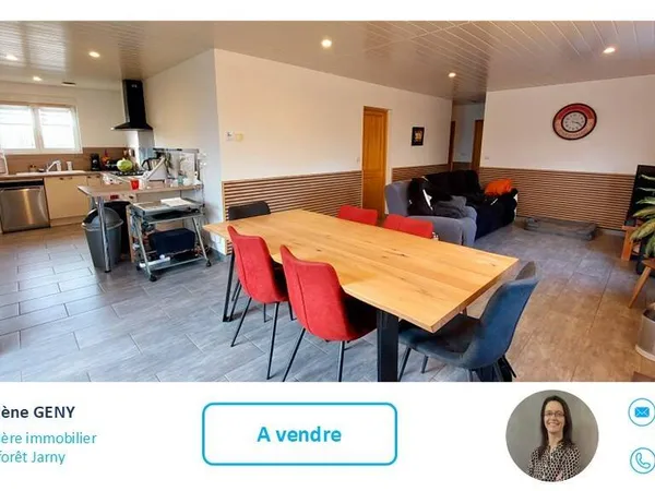 Maison de plain-pied 5 pièces 106 m² 