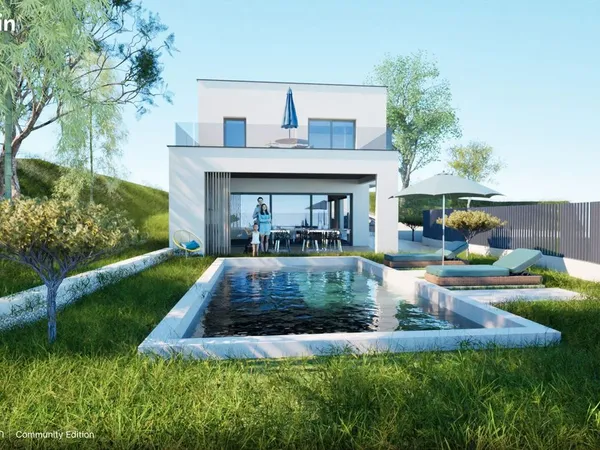 Terrain 611 m² SAINT ALBAN DE ROCHE 
