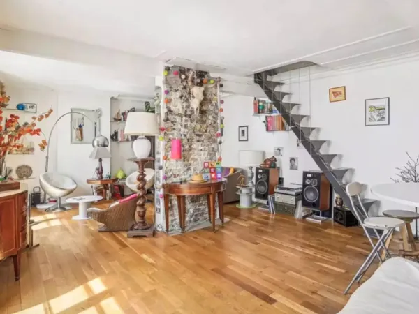 A vendre appartement/duplex 59m² Paris 15ème- La Motte Picquet-Dupleix 