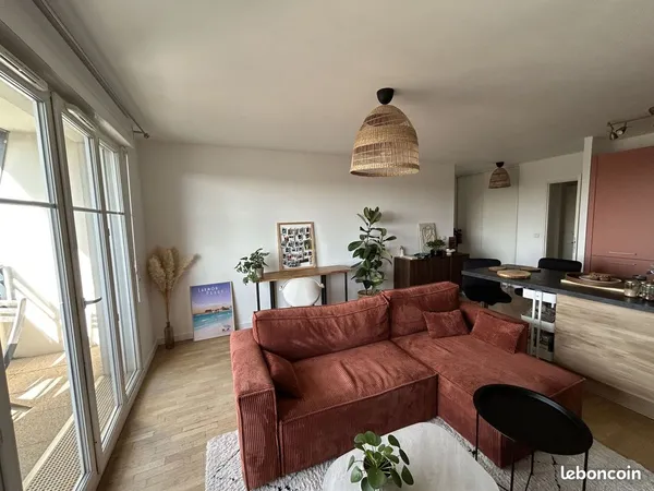 Appartement 3 pièces 59 m² 