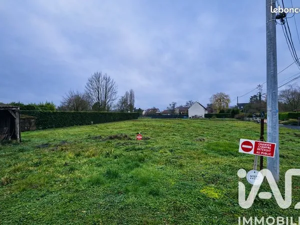 Terrain 633 m² 
