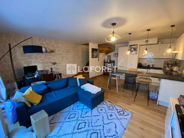 Duplex 3 pièces 56 m² 