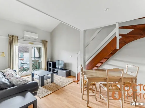 Duplex 3 pièces 60 m² 