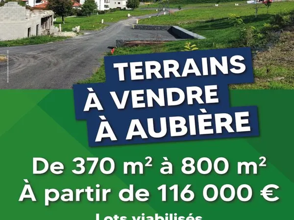 TERRAINS À BÂTIR - Lotissement Les Coteaux d'Aubière (63) 