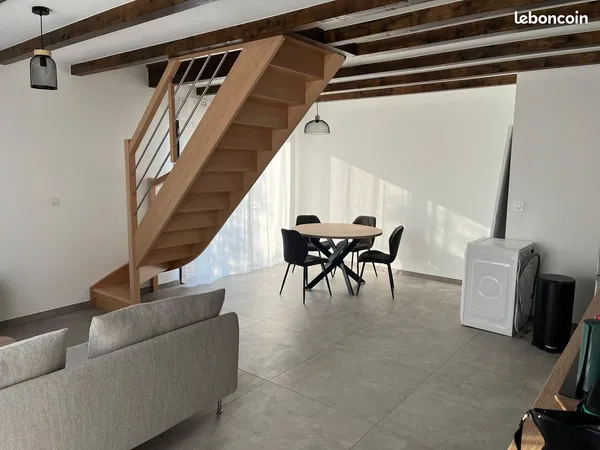 A louer meublé T3 