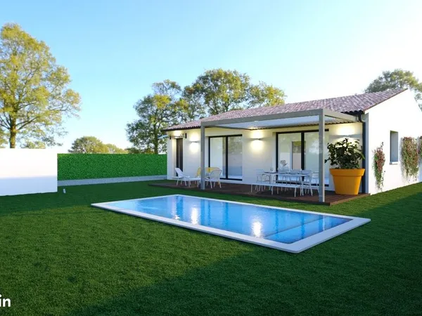Terrain 383 m² Althen Des Paluds 