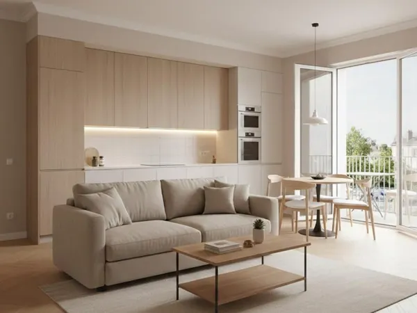 Appartement 3 pièces 60 m² 