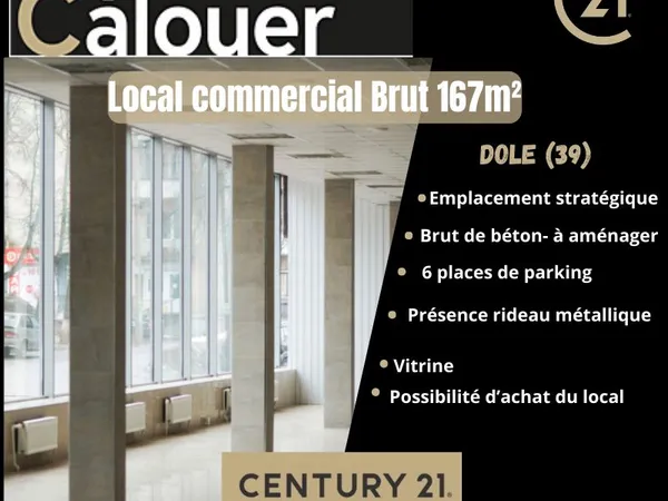 Local commercial 167 m² DOLE 