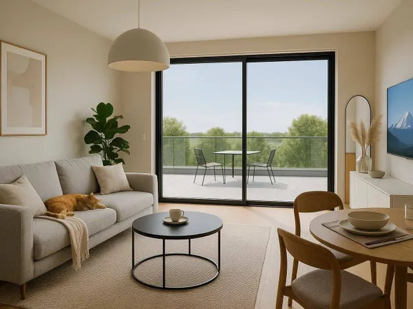 Appartement 2 pièces 50 m² 