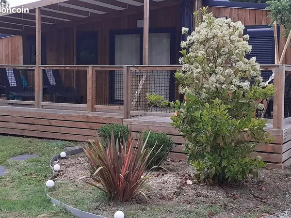 Av chalet bois nature 3 chambres 