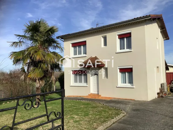 Maison 102m² - 6 pièces - Orthez 