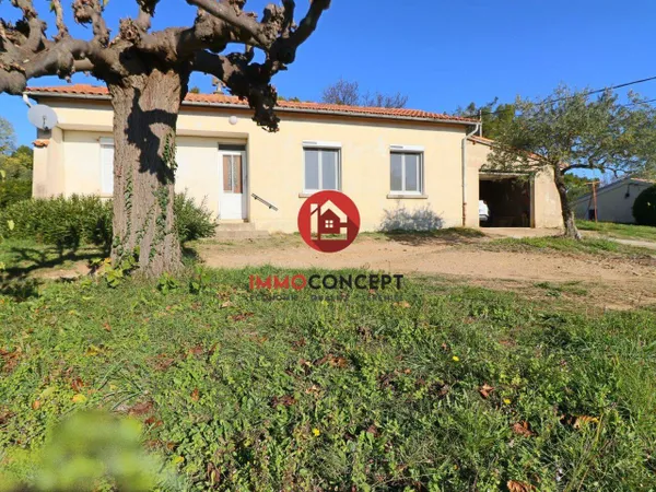 Maison de plain-pied 4 pièces 77 m² 