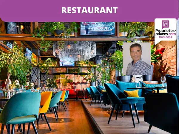 PLAISIR- Restaurant 320 m² , 120 couverts + terrasse 60 places