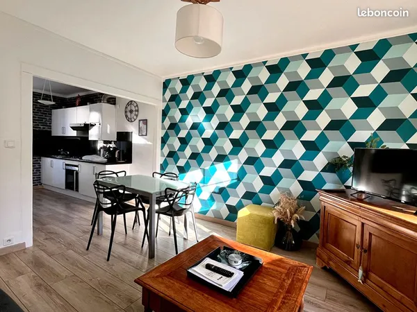 Appartement 3 pièces 57 m² 