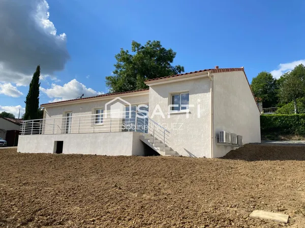 MAISON NEUVE, 4 CHAMBRES, 2 SALLES D'EAU 