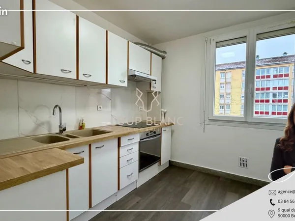 Appartement 3 pièces 58 m² 