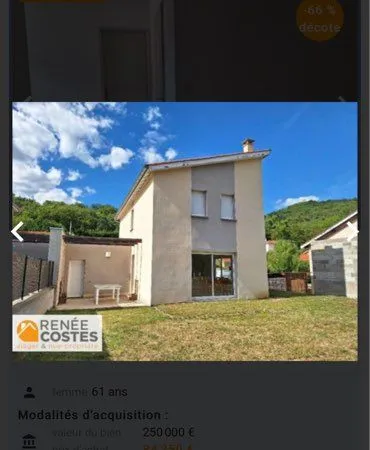 Maison à givors en viager 