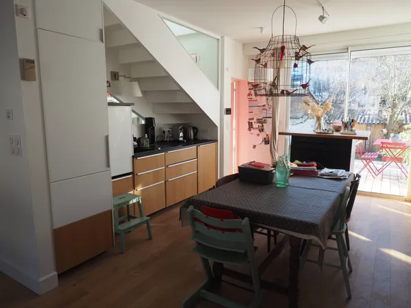 Loue maison meublée Nantes - parc de Procé - 4 chambres, 120m² 