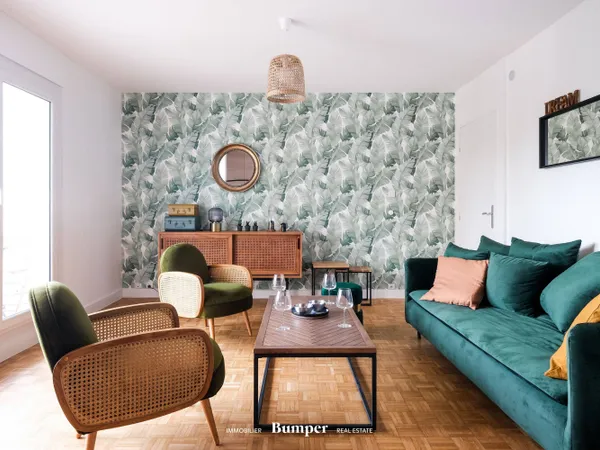 Loue 2 chambres dans appartement en colocation - 100m² 
