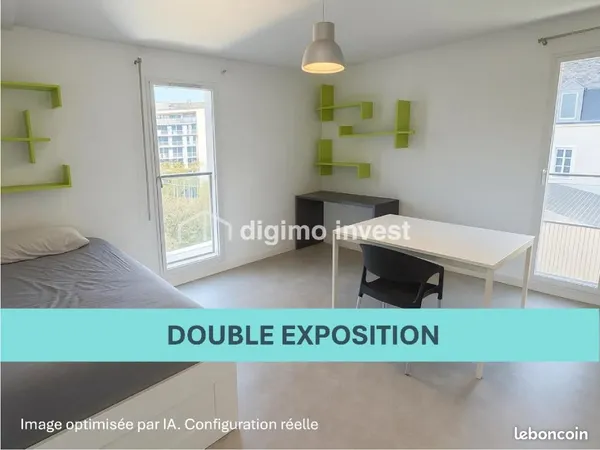 Appartement 1 pièce 28 m² 