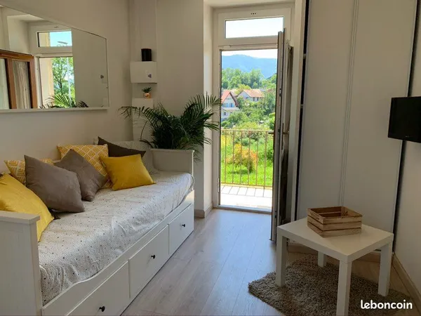 Très joli studio au calme, balcon et jardin 