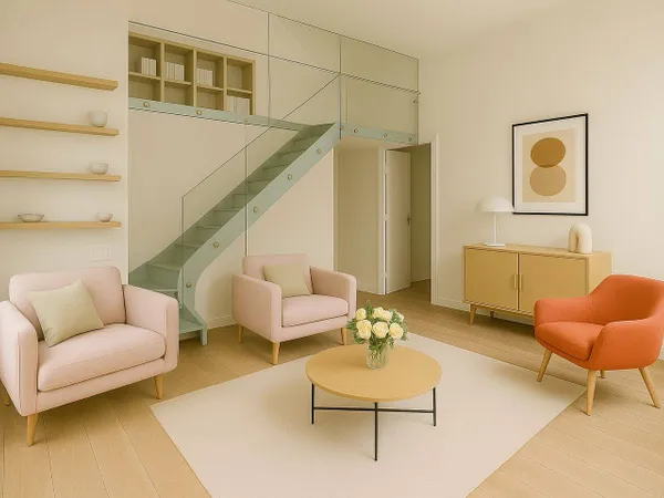 Appartement 3 pièces 53 m² 