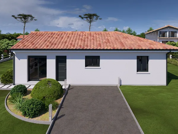 Maison neuve 90m² 3 chambres à Dax 