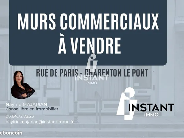 Murs commerciaux 157 m² Charenton-le-Pont 