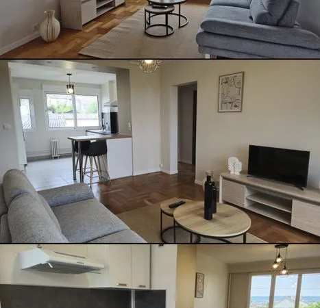 Location T3 meublé 52m² 