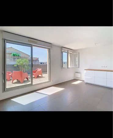 T2 50m2 + terrasse 25m2 quartier Croix Daurade 