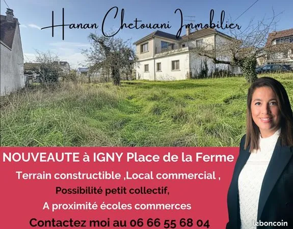 Terrain 665 m² 
