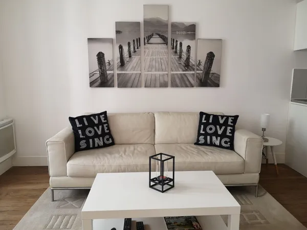 Loue Bel appartement T2 meublé en hyper centre à Nantes - 39m² 